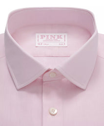 Pale Pink Slim Fit Essential Poplin Formal Shirt