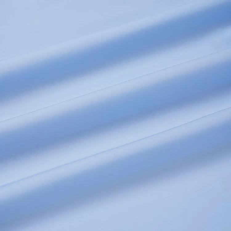 Pale Blue Tailored Fit Essential Poplin Formal Shirt