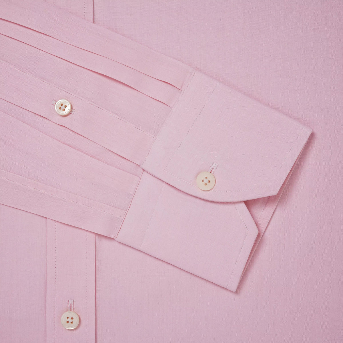 Pale Pink Tailored Fit Essential Poplin Formal Shirt