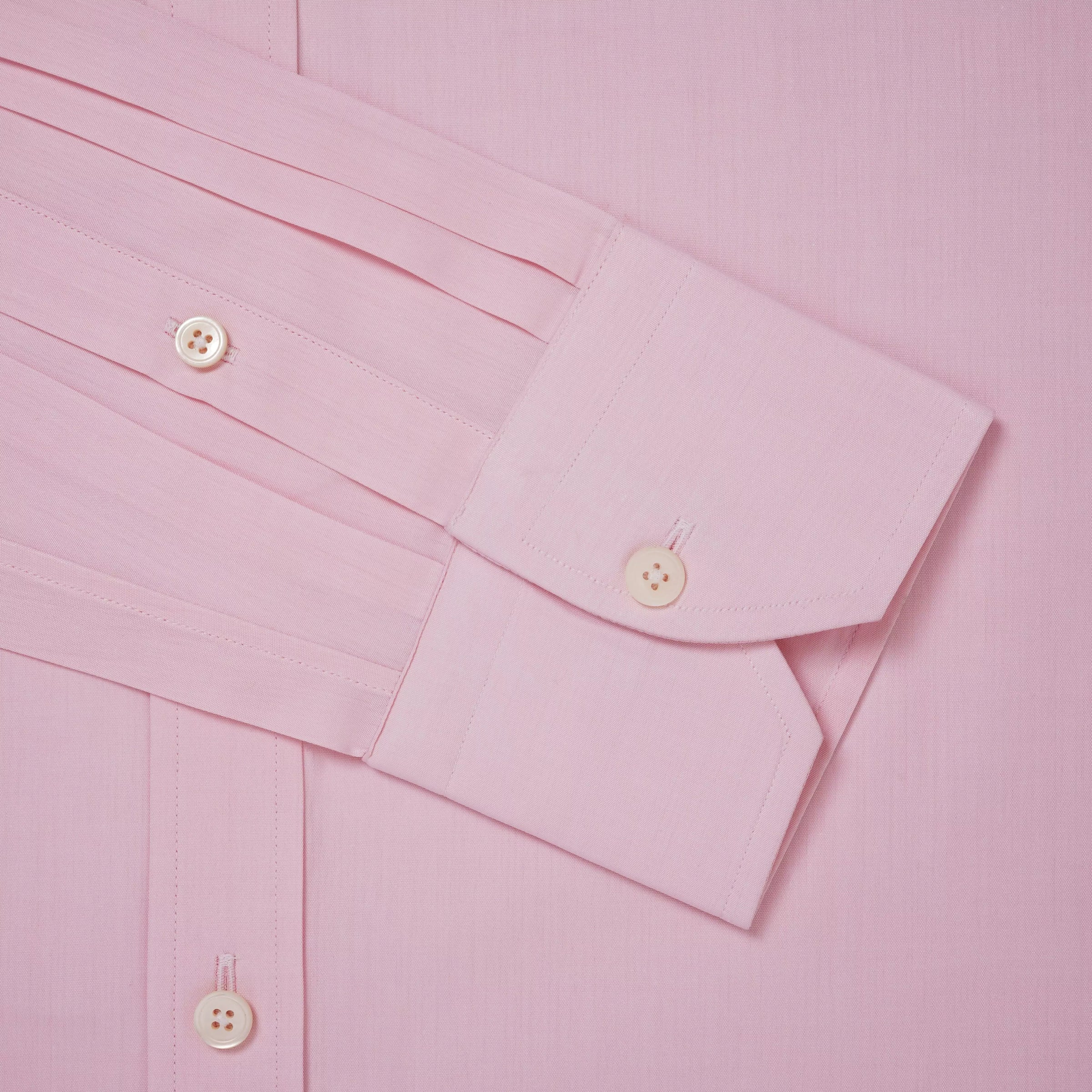 Pale Pink Tailored Fit Essential Poplin Formal Shirt