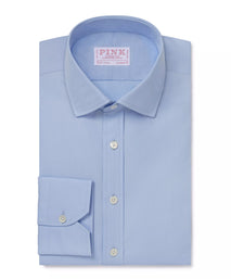 Pale Blue Classic Fit Essential Poplin Formal Shirt