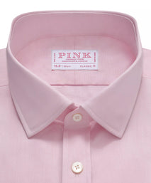 Pale Pink Classic Fit Essential Poplin Formal Shirt